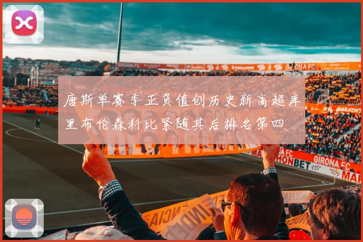 唐斯单赛季正负值创历史新高超库里布伦森科比紧随其后排名第四
